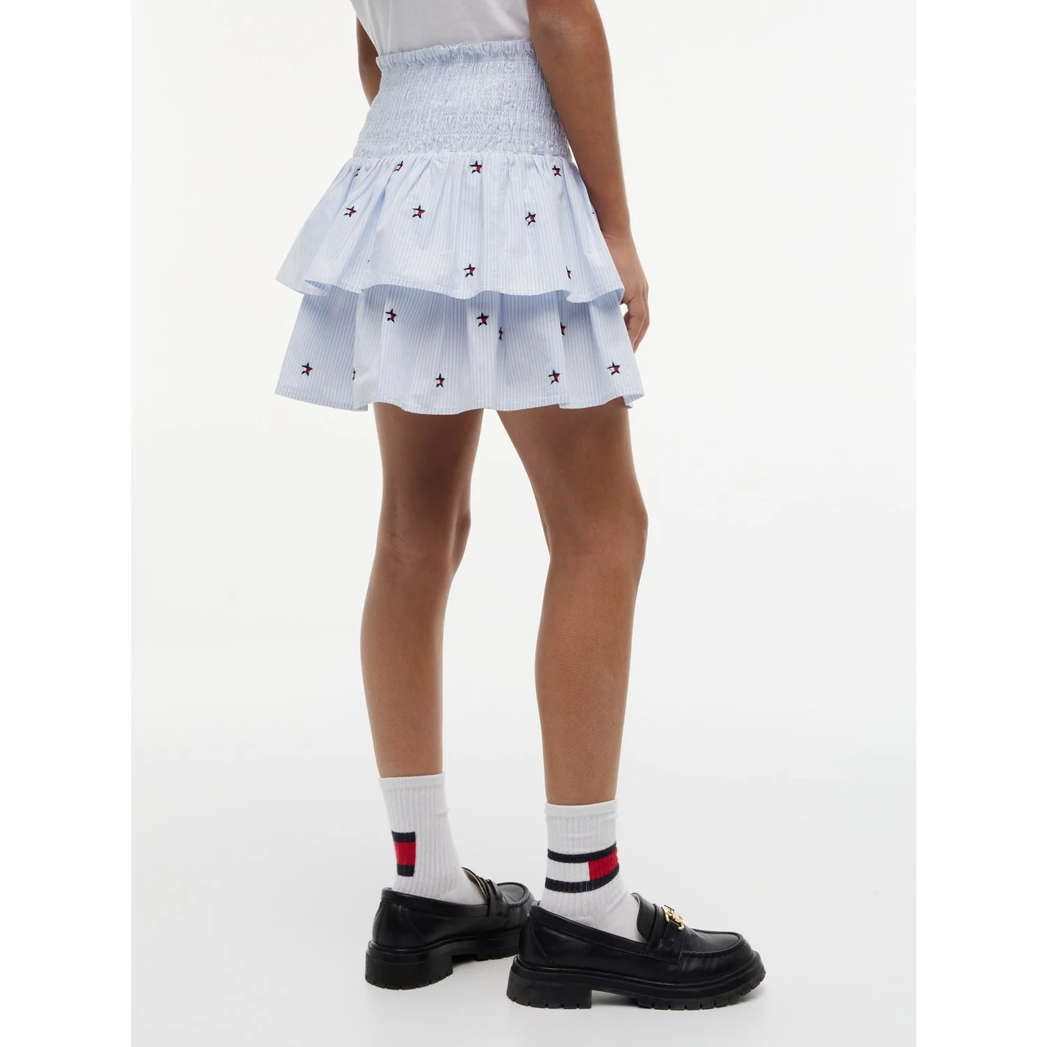 Tommy Hilfiger Sweet Blue Stripes Star Stripes Nederdel - Image 10