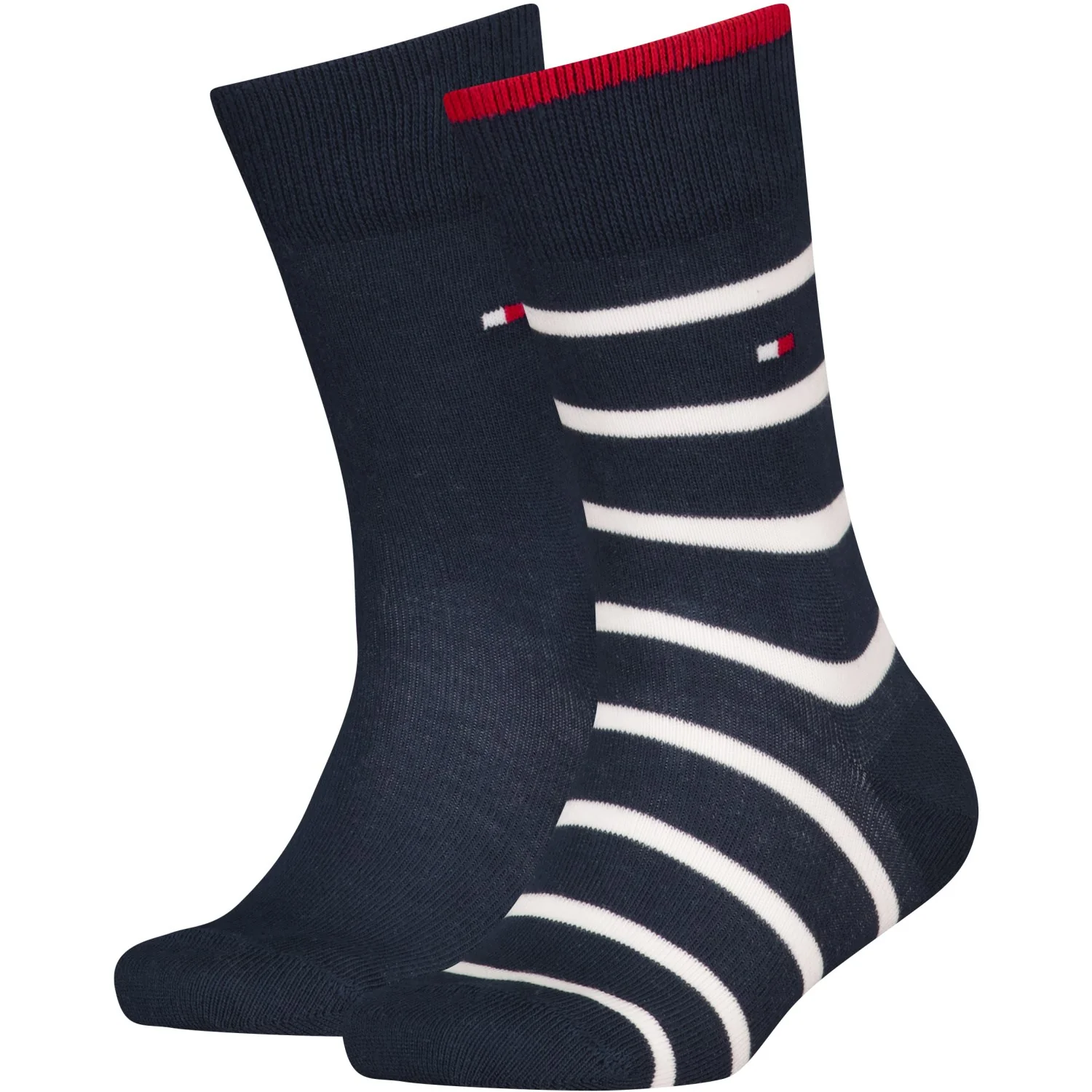 Tommy Hilfiger Tommy Original Th Kids Strømpe 2P Breton Stripe