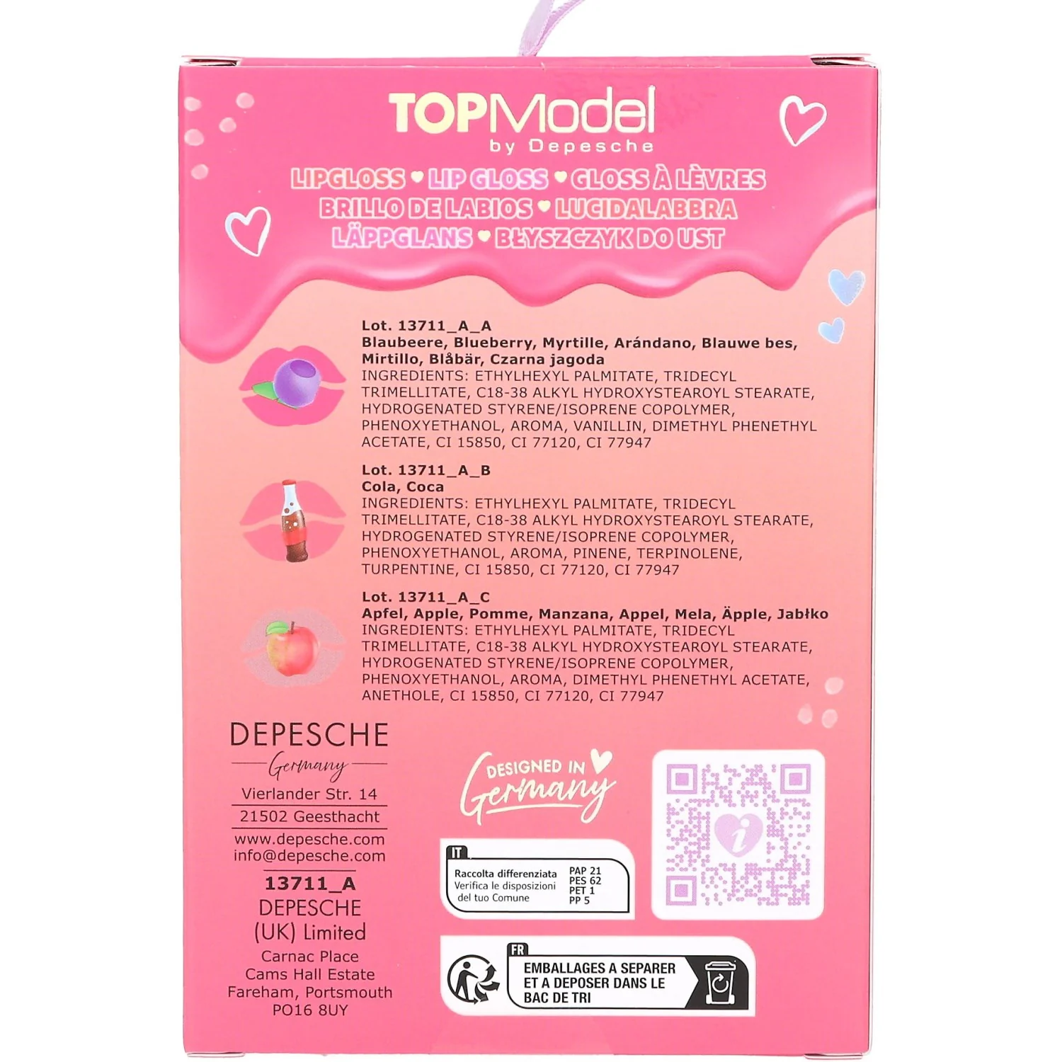 TOPModel Beauty And Me Lip Gloss Sæt - Image 6