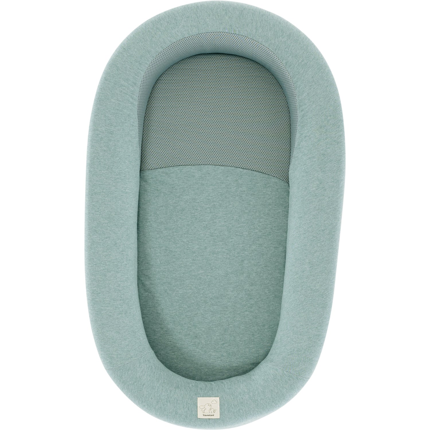 Träumeland Green Baby Nest Home Air Green Melange - Image 2