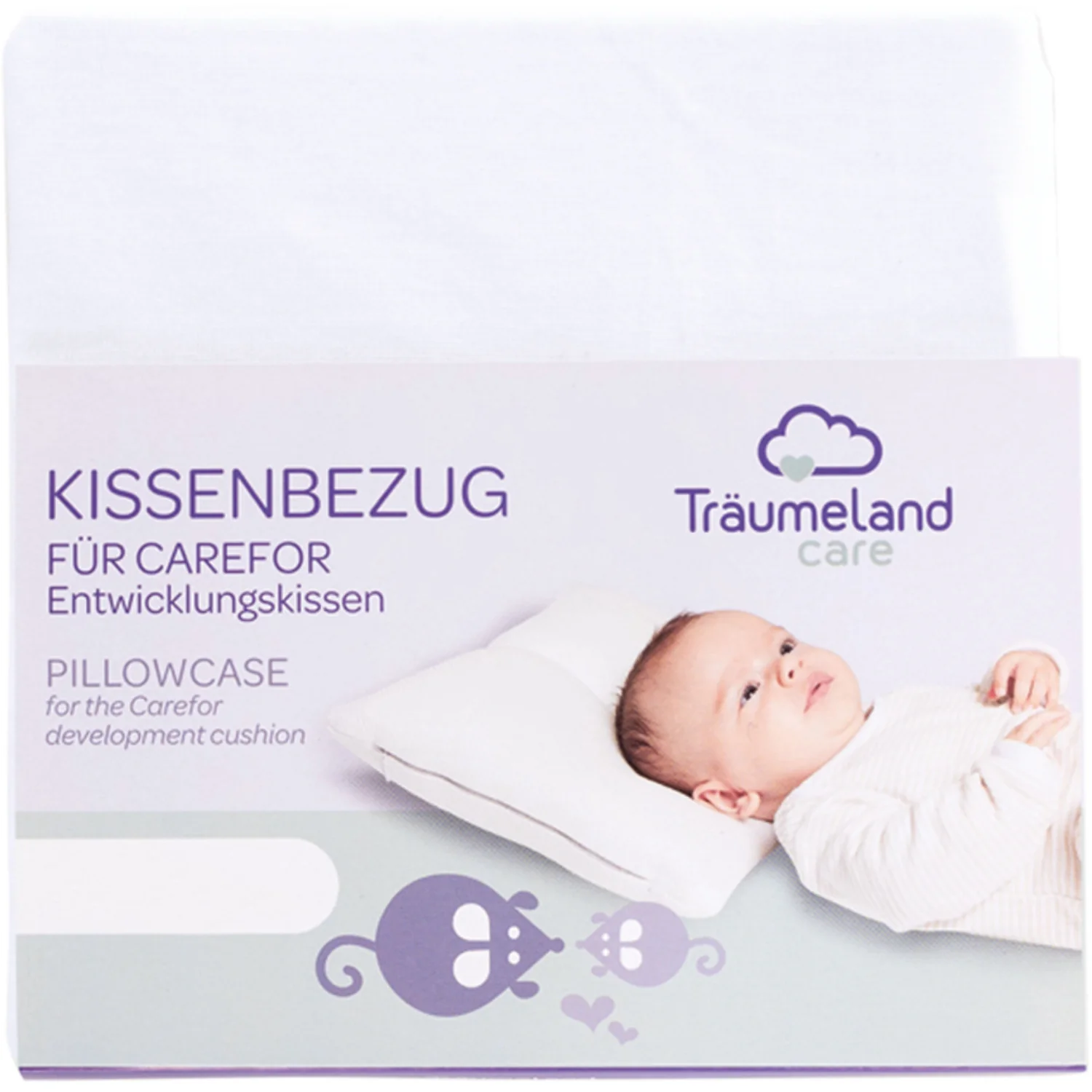 Träumeland White Pudebetræk For Carefor Midi White - Image 3