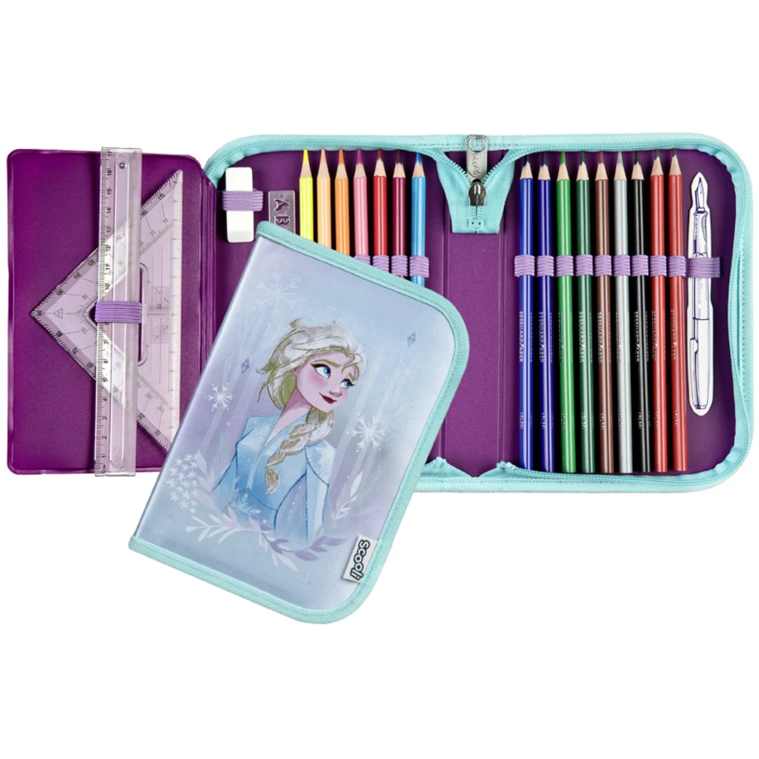 Undercover Disney Frozen Penalhus Med Indhold - Image 3