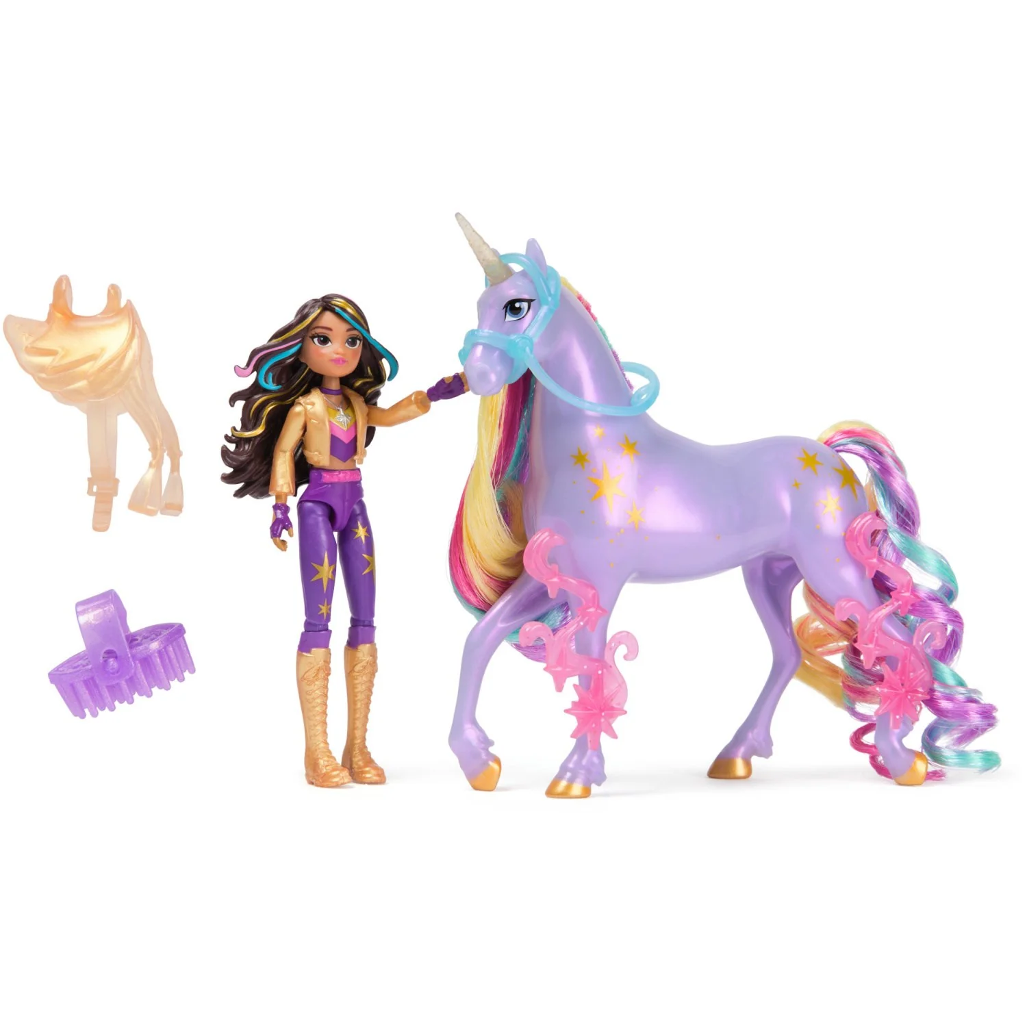 Unicorn Academy Uca Dukke & Enhjørning V2 Sophia & Wildstar - Image 2