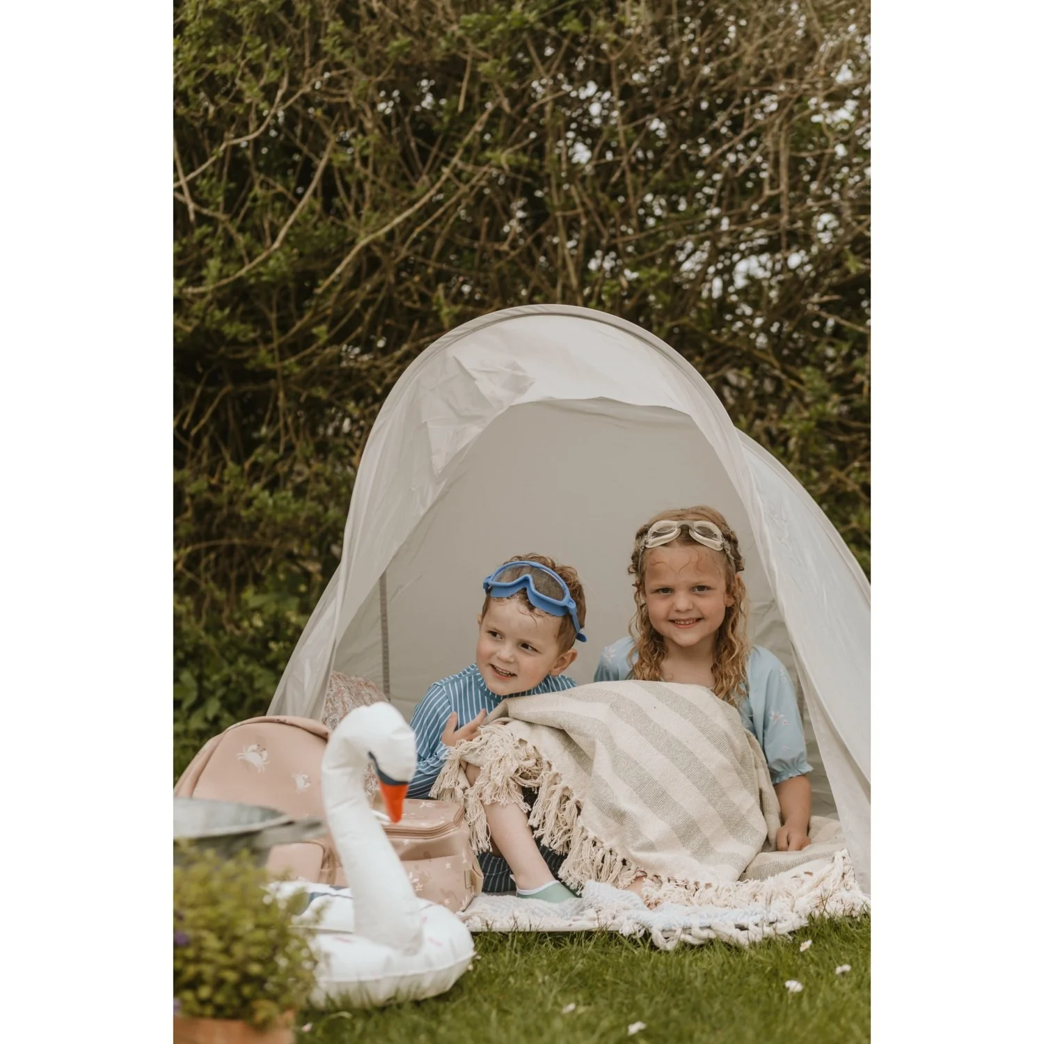 Vanilla COPENHAGEN Oyster Grey Pop-Up Telt Classic - Image 2