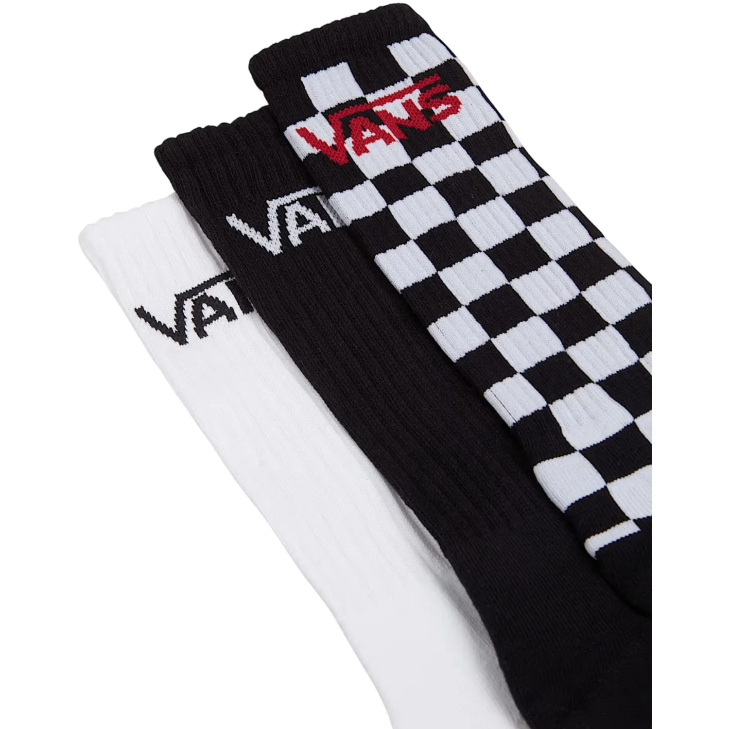 VANS Black/White Classic Strømper 3-Pak - Image 2