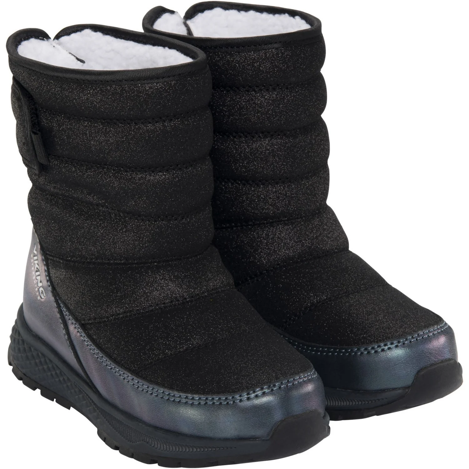 VIKING Black Equip Glitter Warm WP Pull On