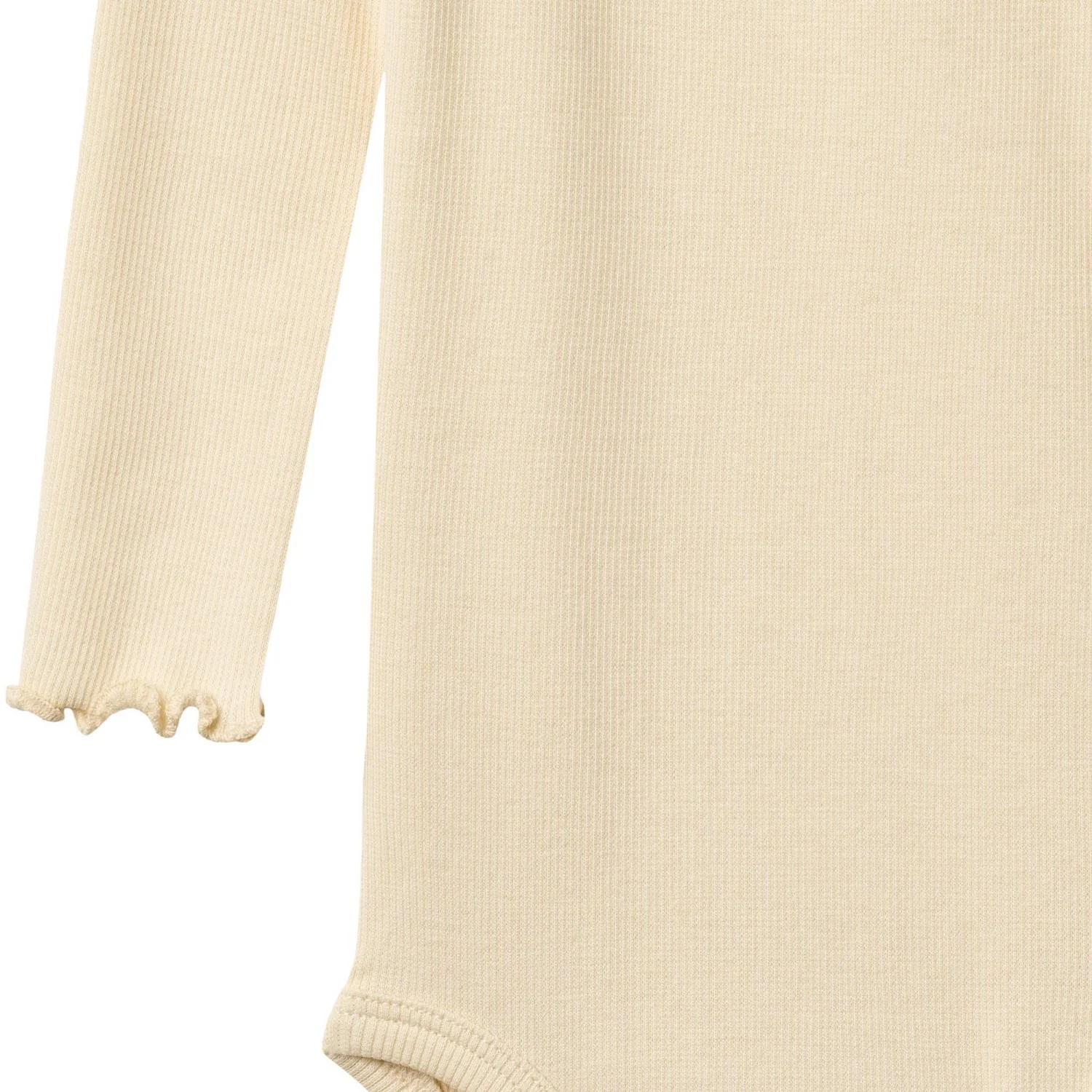 Wheat Barely Apricot Rib Body L/S Lotta - Image 2