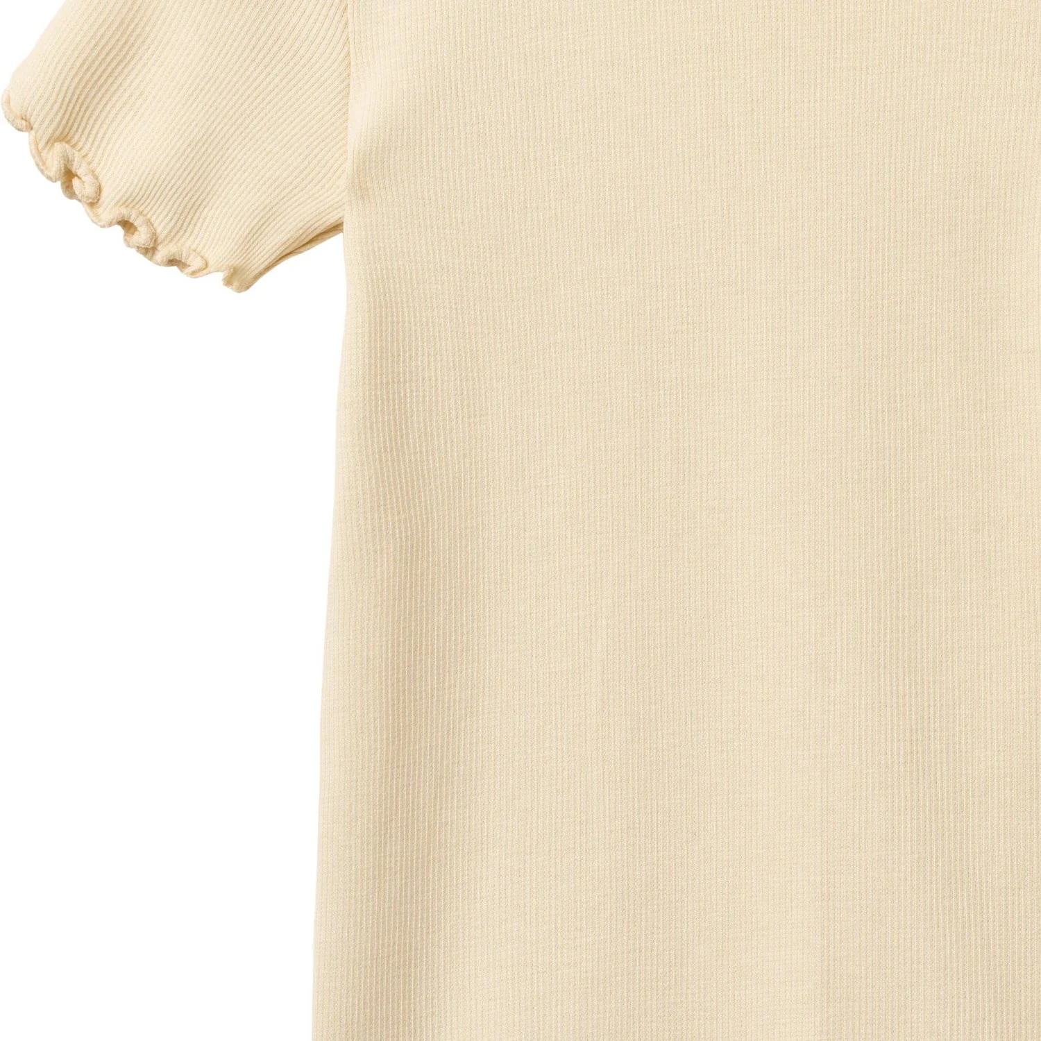 Wheat Barely Apricot Rib T-shirt S/S Katie - Image 2