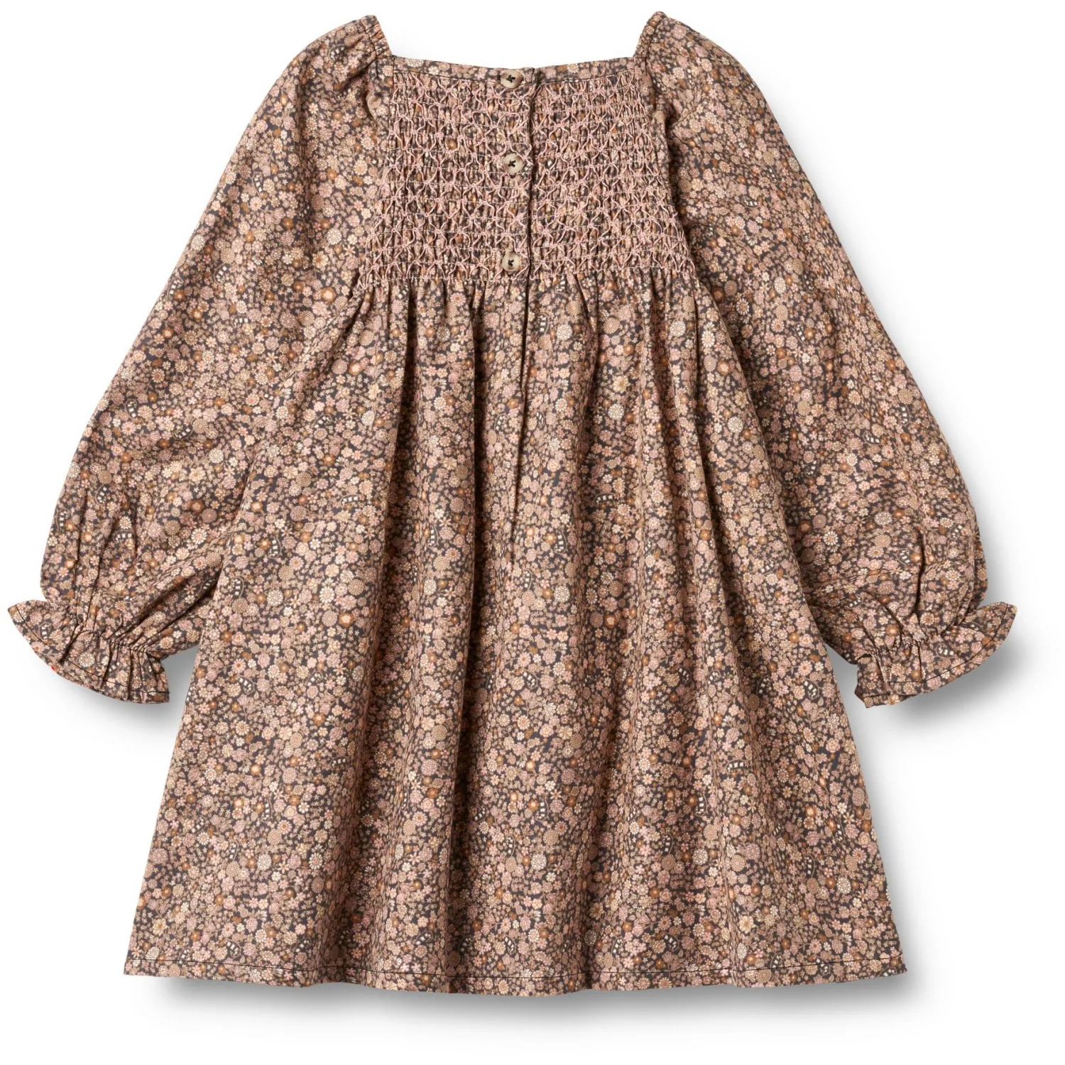 Wheat Black Sea Garden Kjole L/S Bella - Image 2