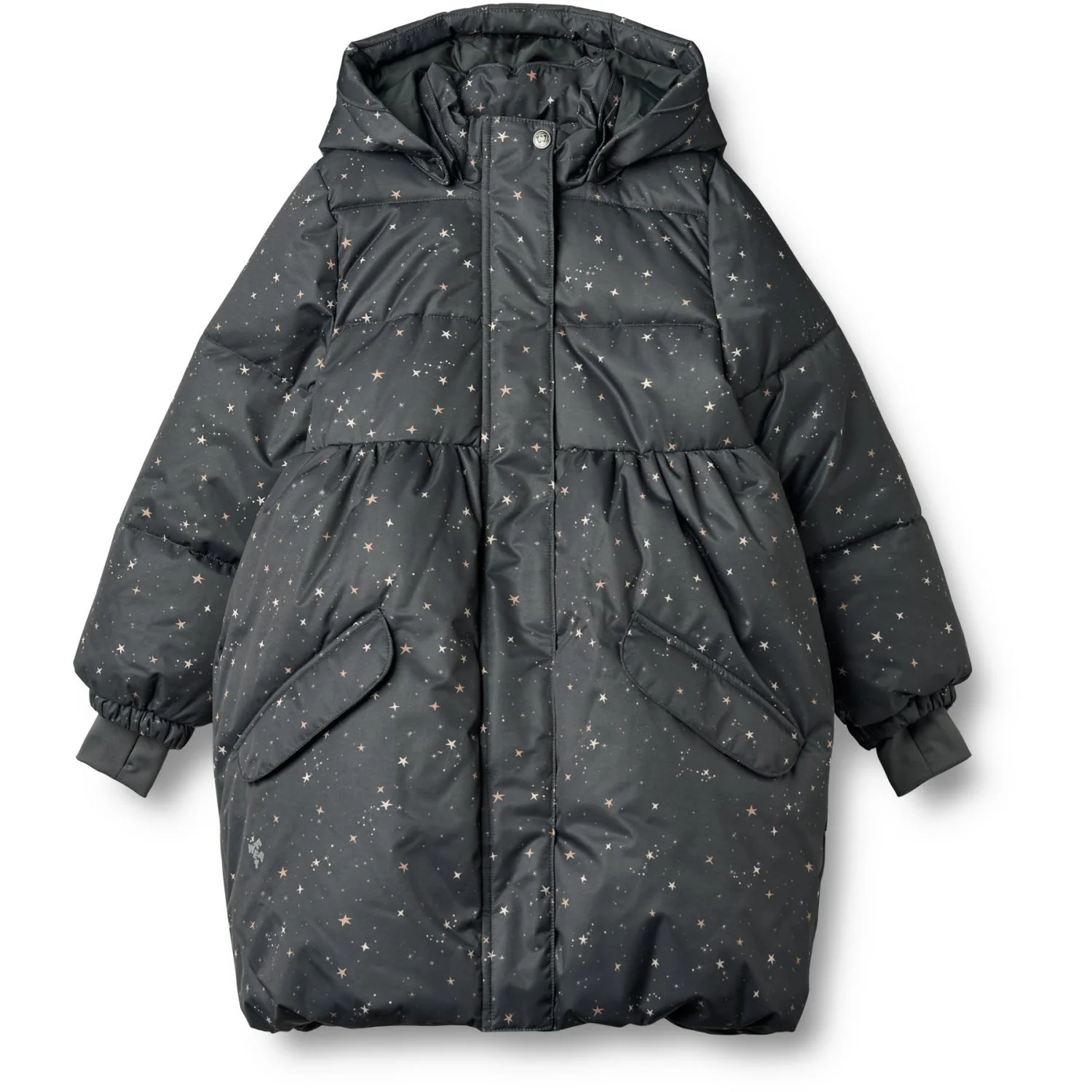 Wheat Black Sea Stars Puffer Frakke Luna