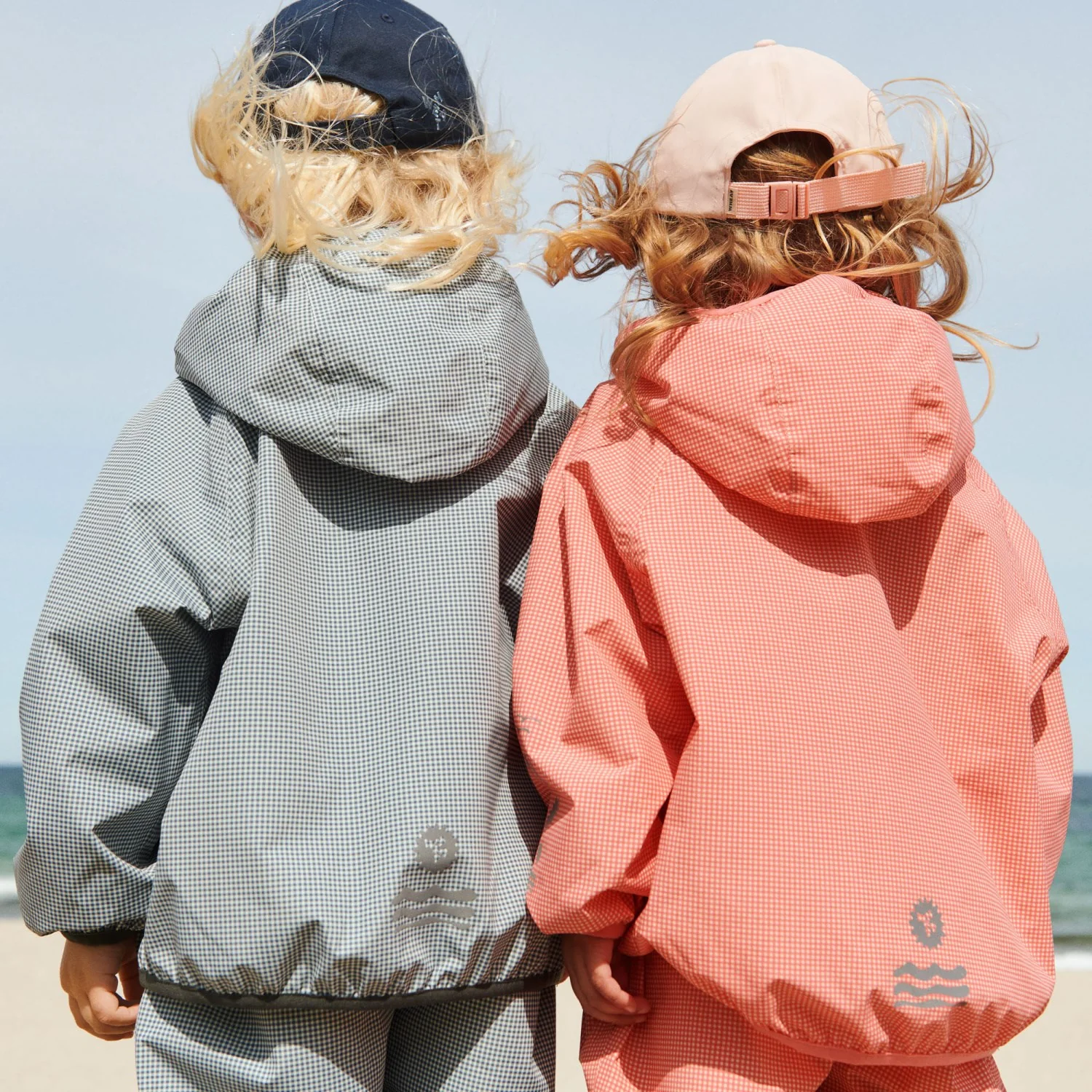 Wheat Blue Check Lightweight Shell Bukser Vand - Image 3