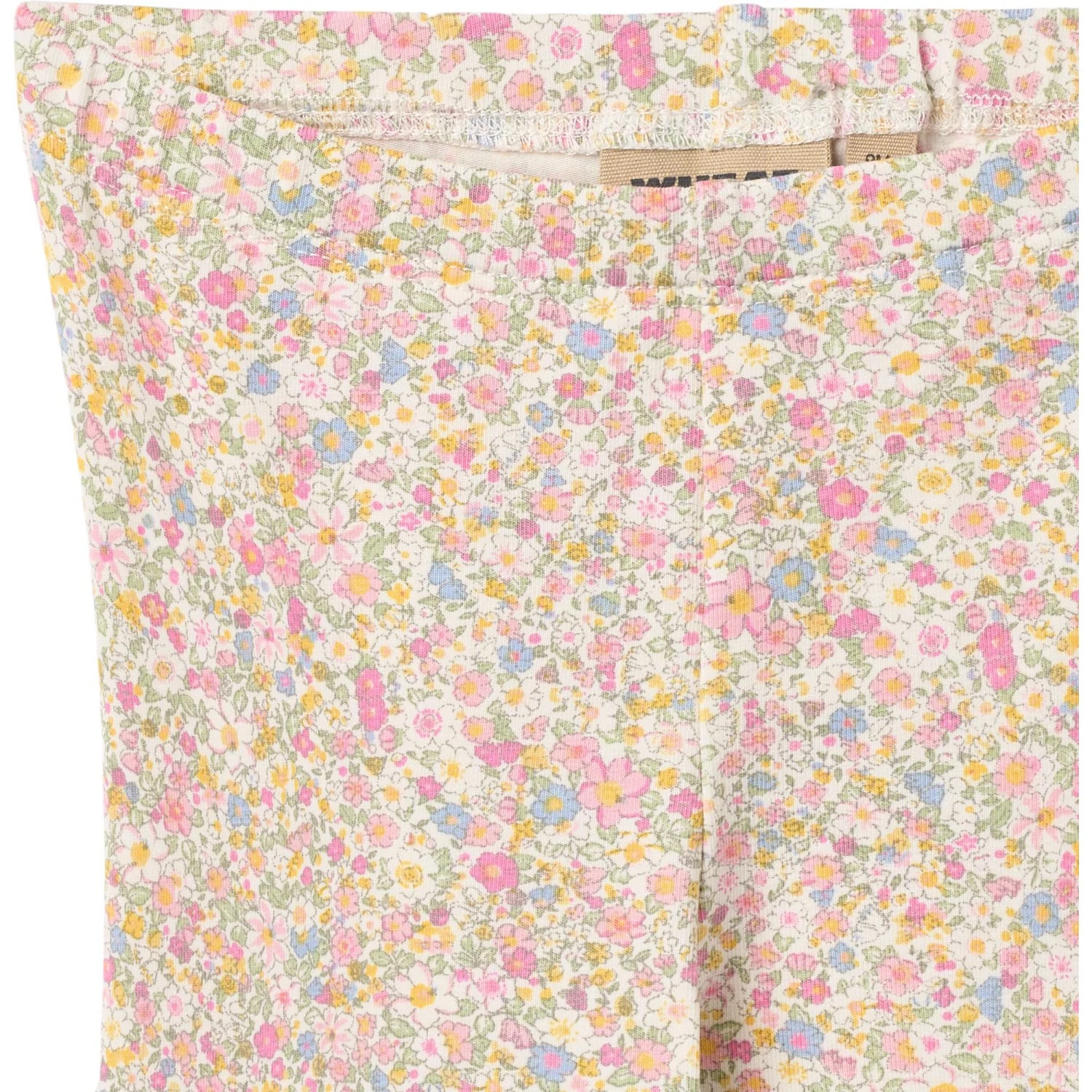 Wheat Blush Flower Meadow Jersey Leggings Jules - Image 2