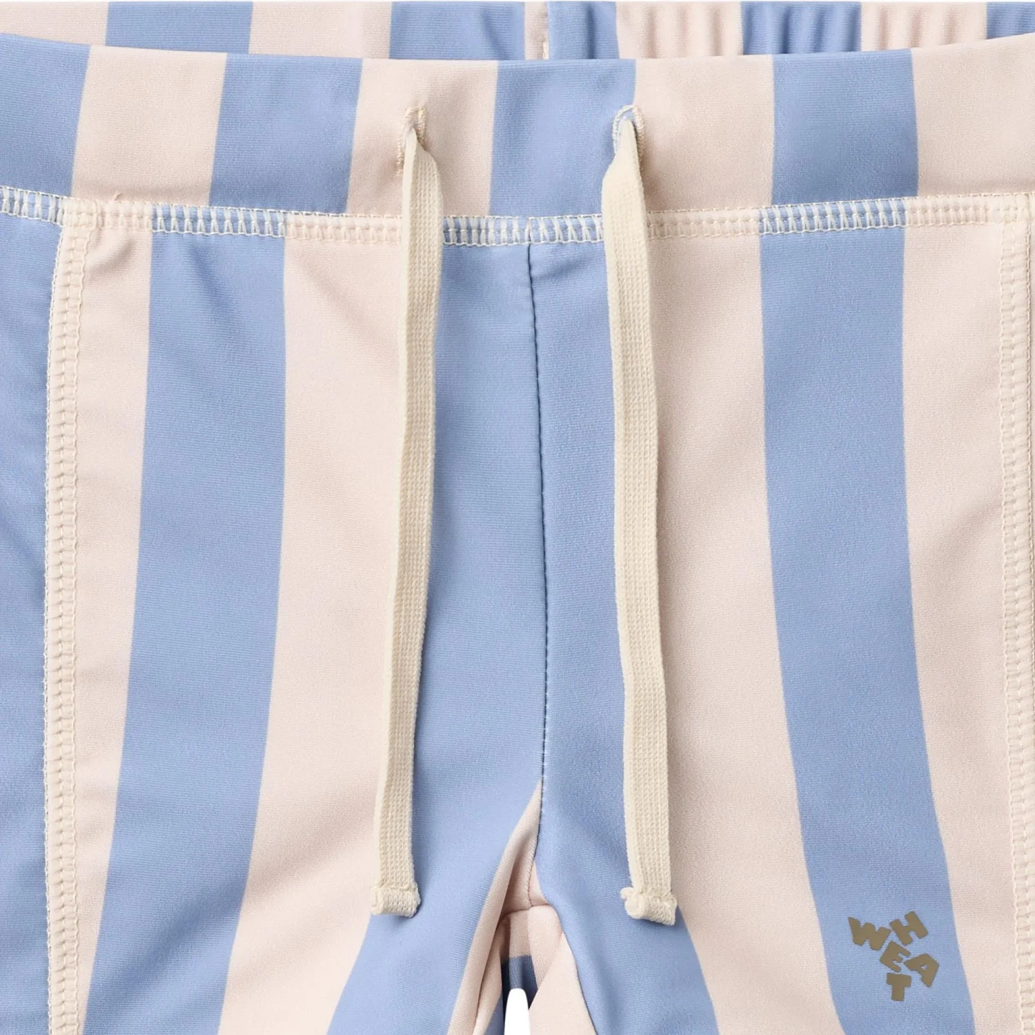 Wheat Bold Blue Stripe Badeshorts Ulrik - Image 2