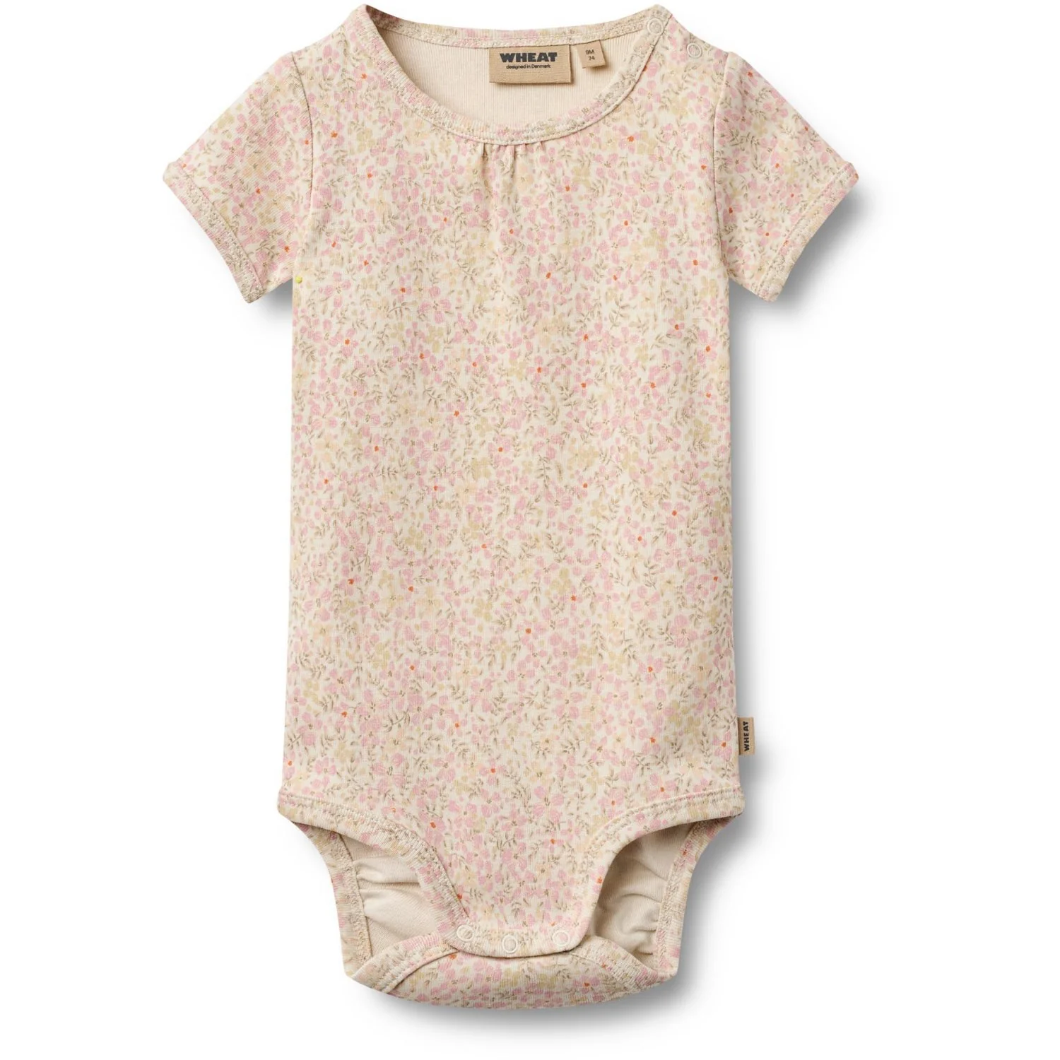 Wheat Coral Flowers Body S/S Linette
