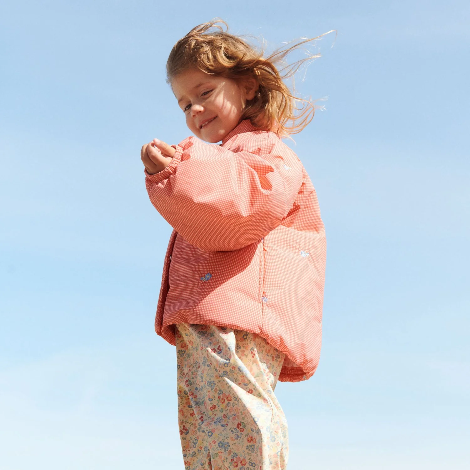 Wheat Flowers And Seashells Regntøj Charlo Overall - Image 2