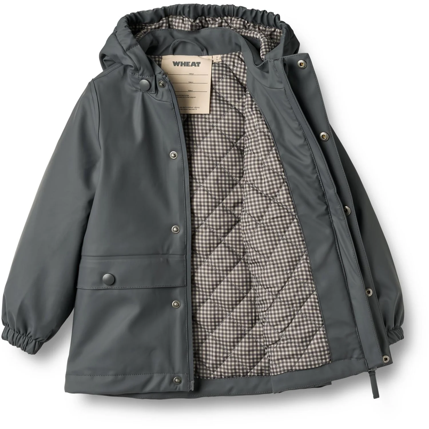 Wheat Greyblue Thermo Rain Frakke Aju - Image 2