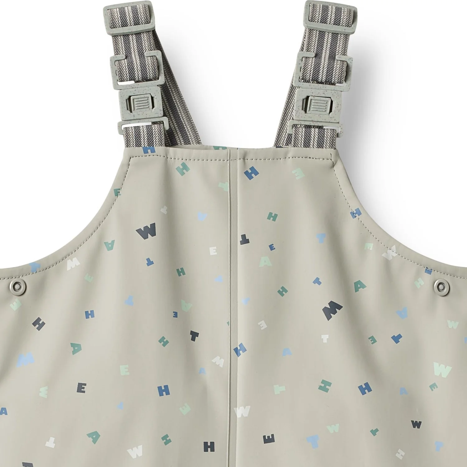 Wheat Light Flint Letters Regntøj Charlo Overall - Image 2