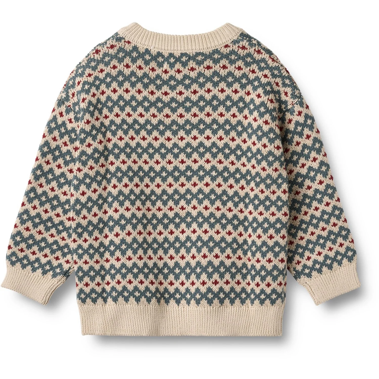 Wheat Offwhite Jaquard Pullover Harlow - Image 2
