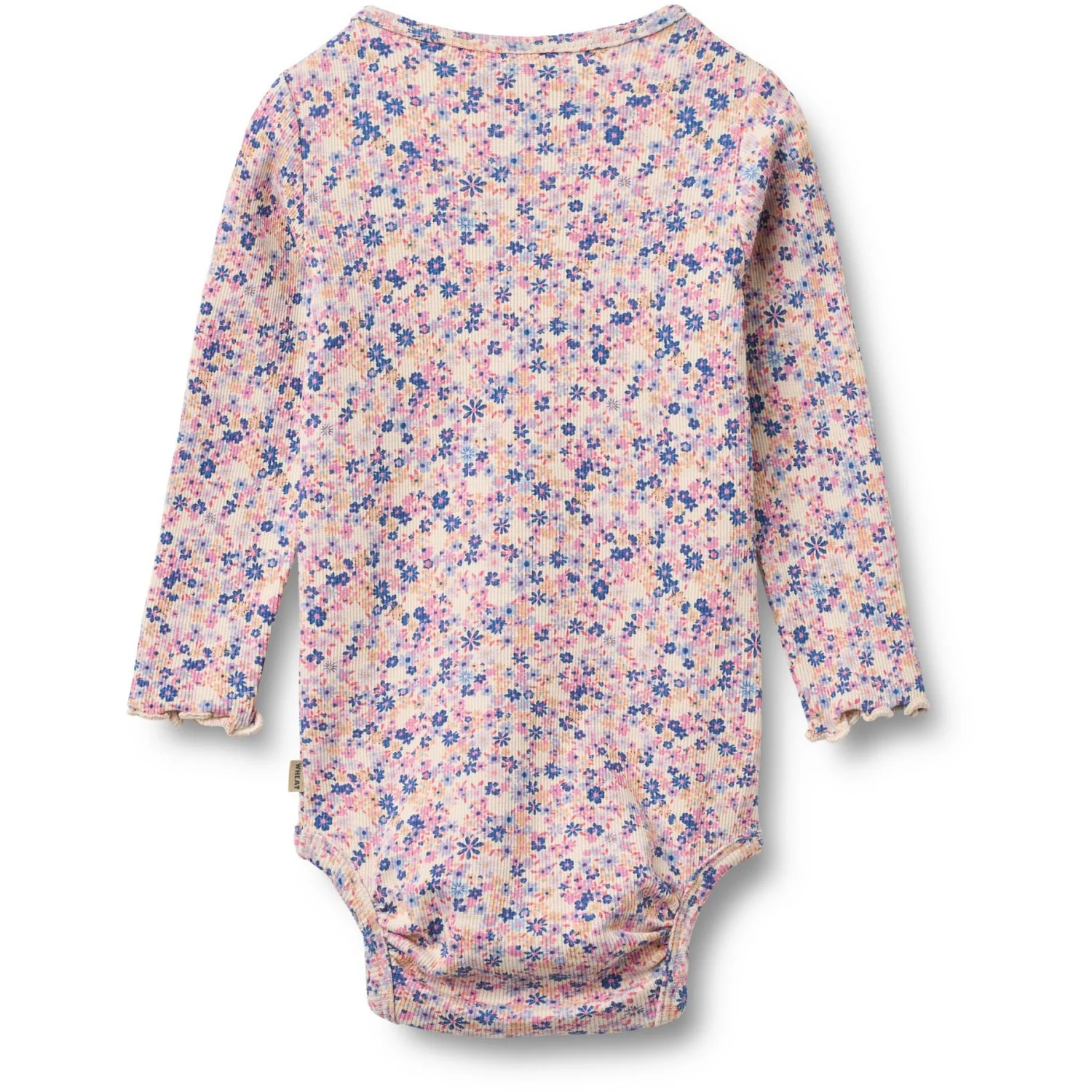 Wheat Pink Blue Flowers Body L/S Rie - Image 3