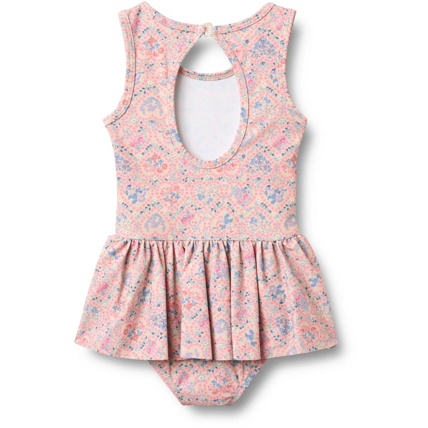 Wheat Pink Heart Flowers Badedragt Erna - Image 3