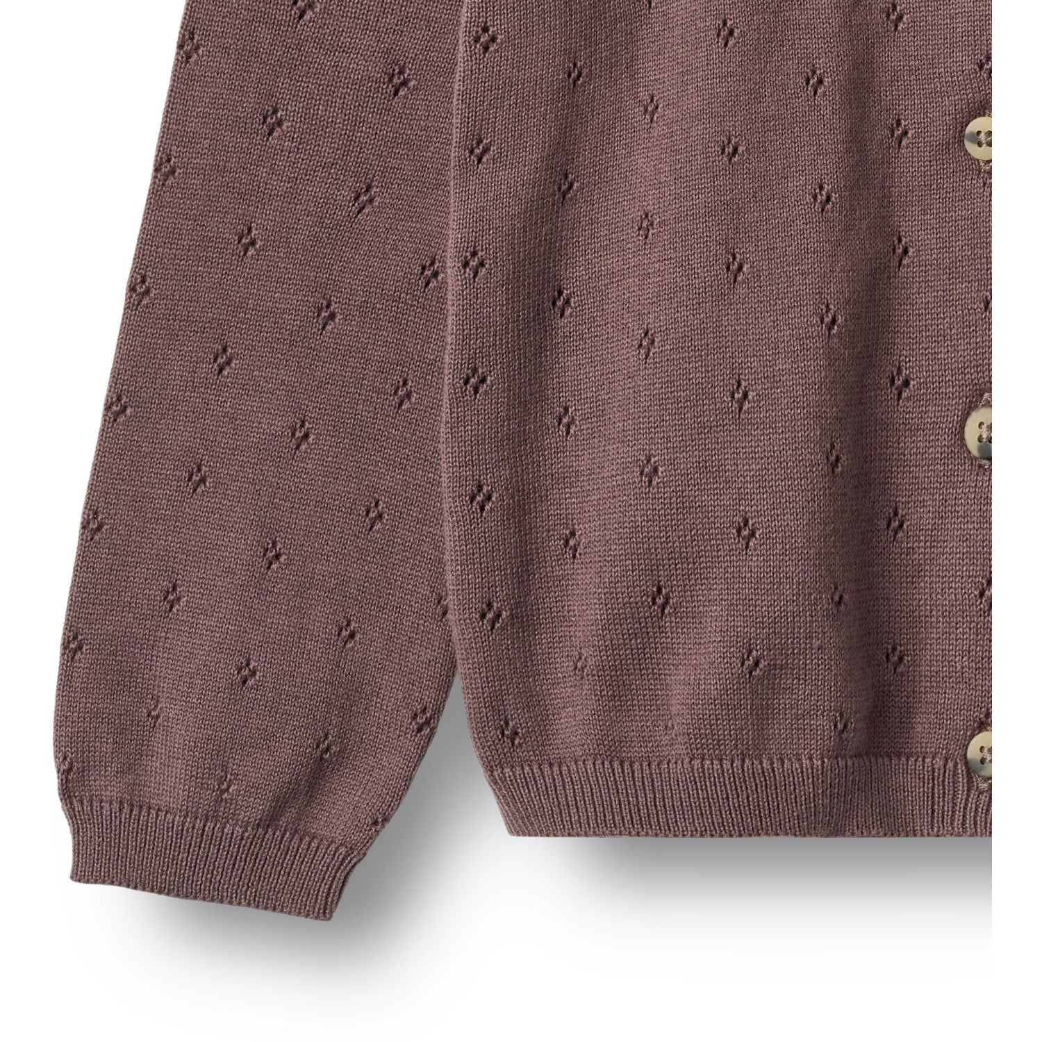 Wheat Plum Strik Cardigan Maia - Image 3