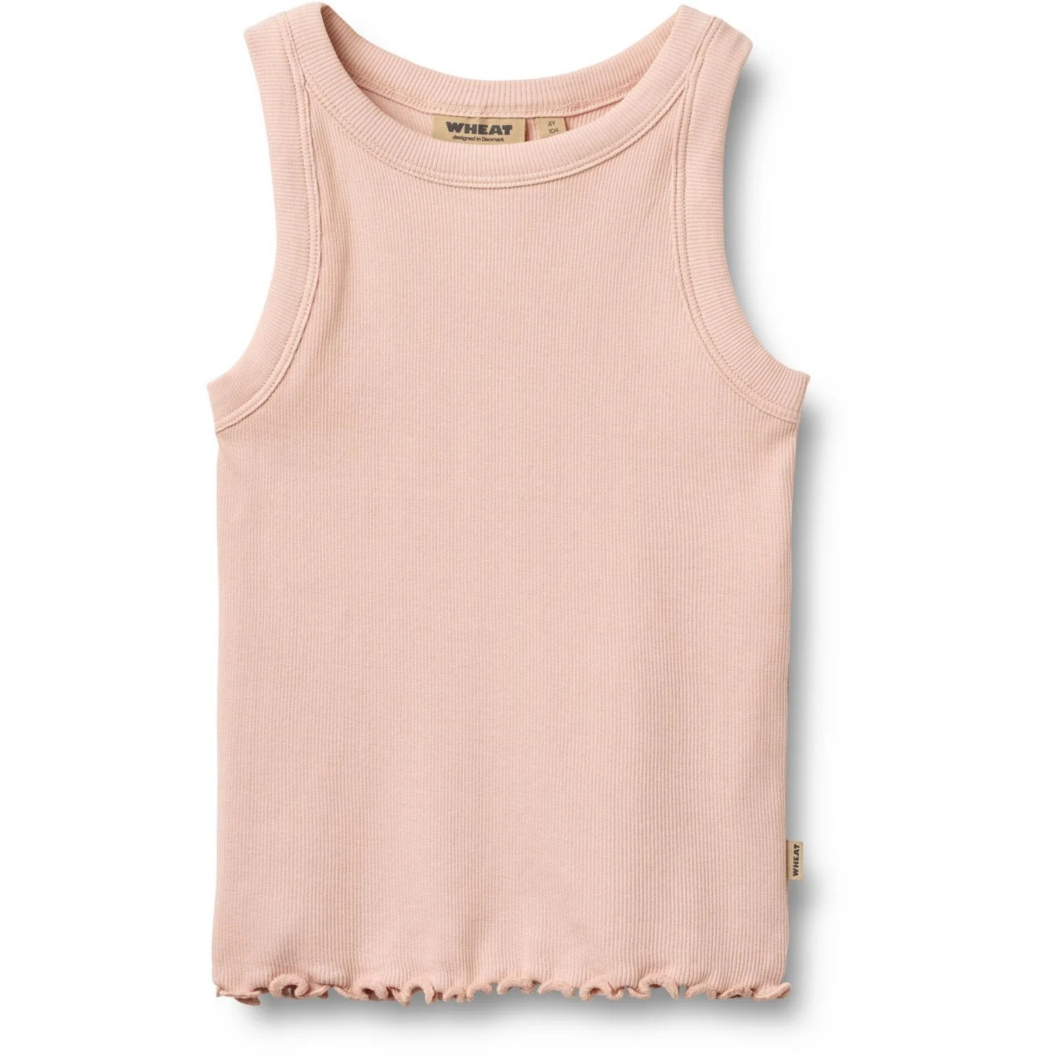 Wheat Powder Rib Top Minka