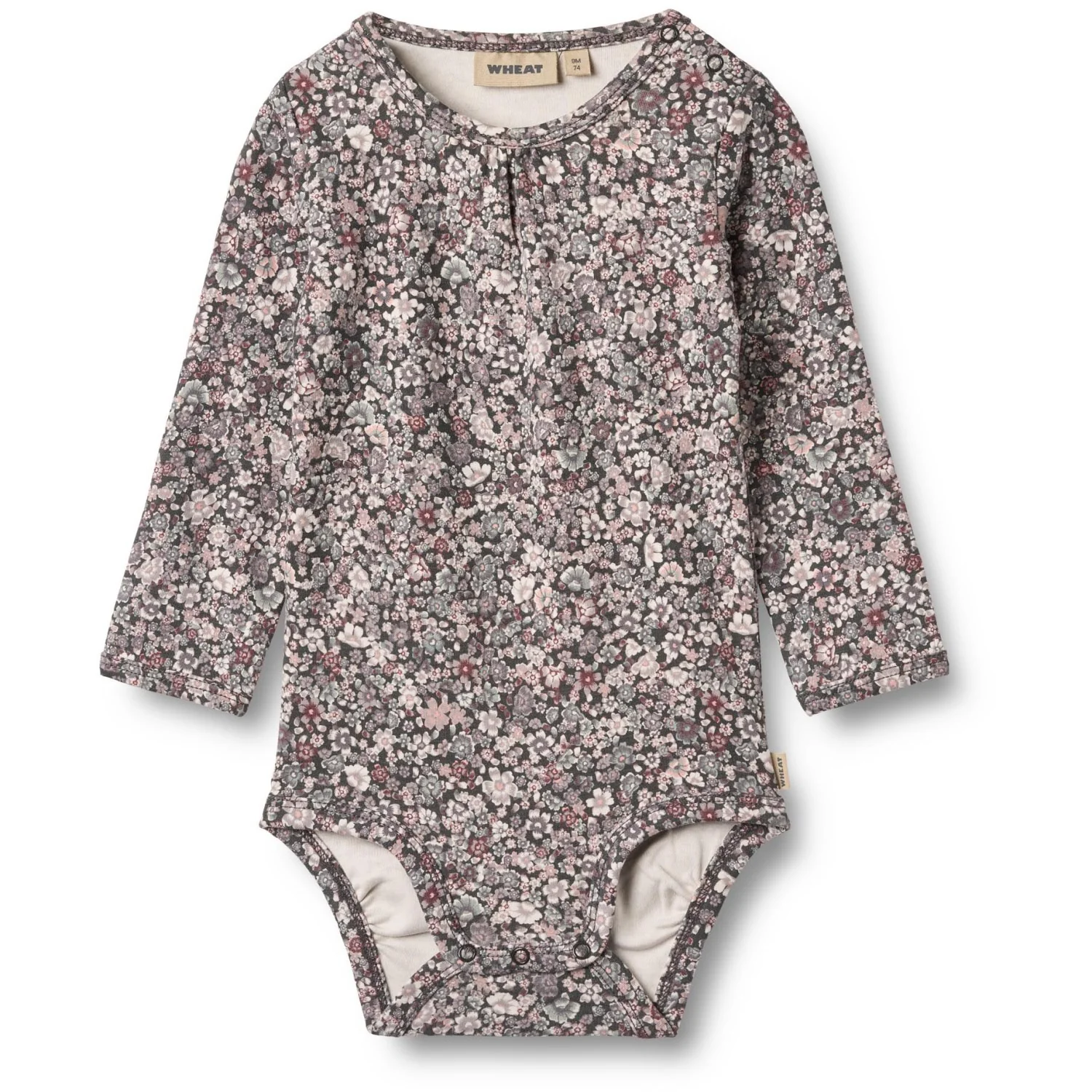 Wheat Purple Stone Flowers Body L/S Liv