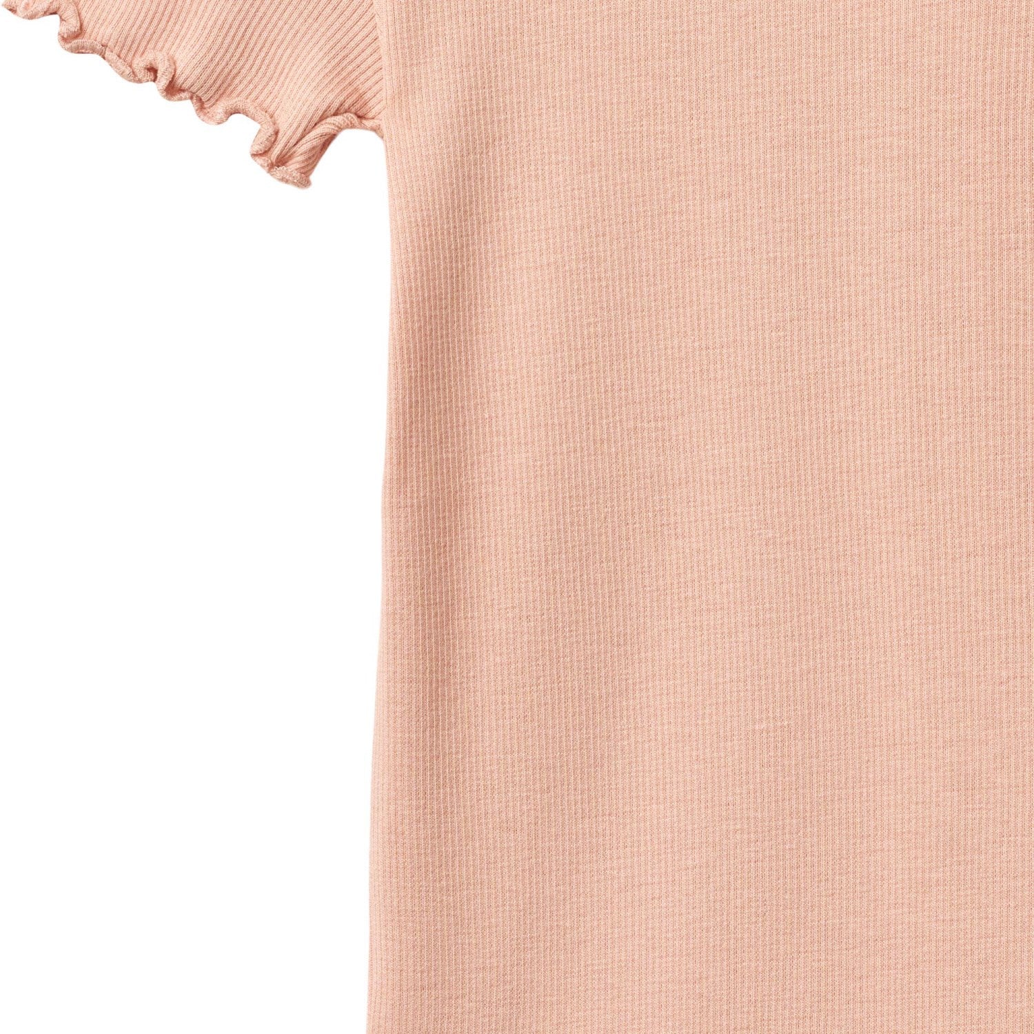 Wheat Rose Cloud Rib T-shirt S/S Katie - Image 2