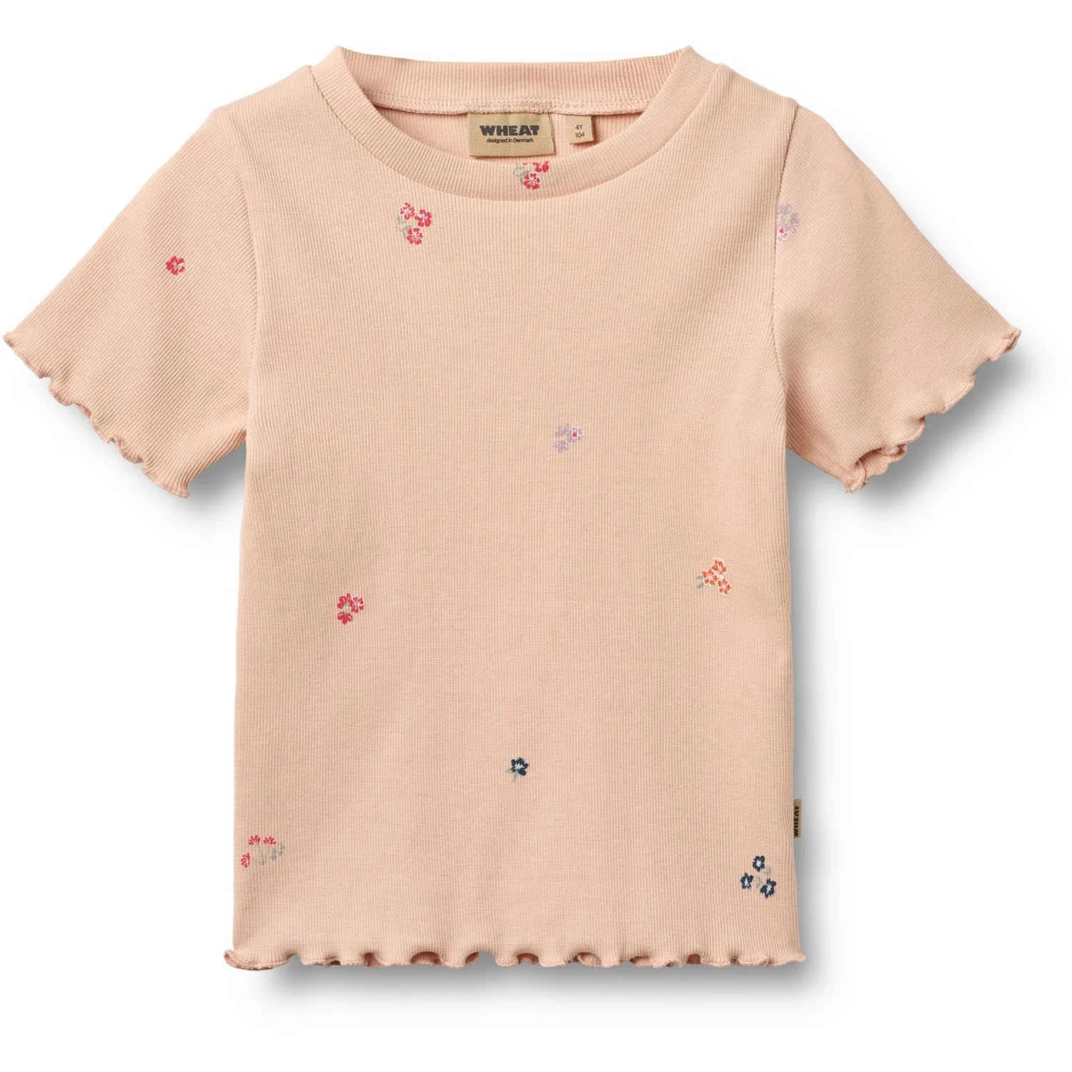 Wheat Rose Flowers Sæt T-shirt S/S & Bukser Alicia - Image 2