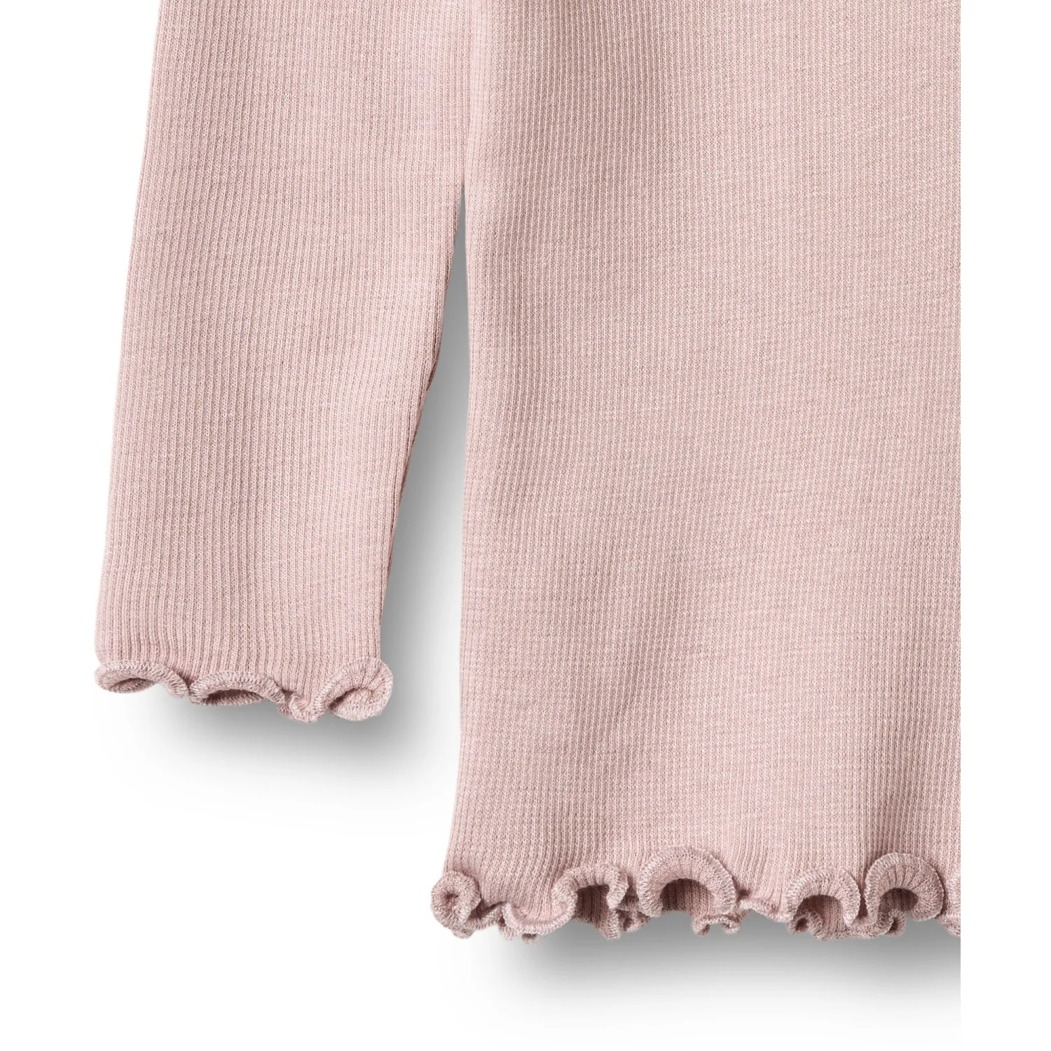 Wheat Soft Lilac Rib Bluse Reese - Image 4