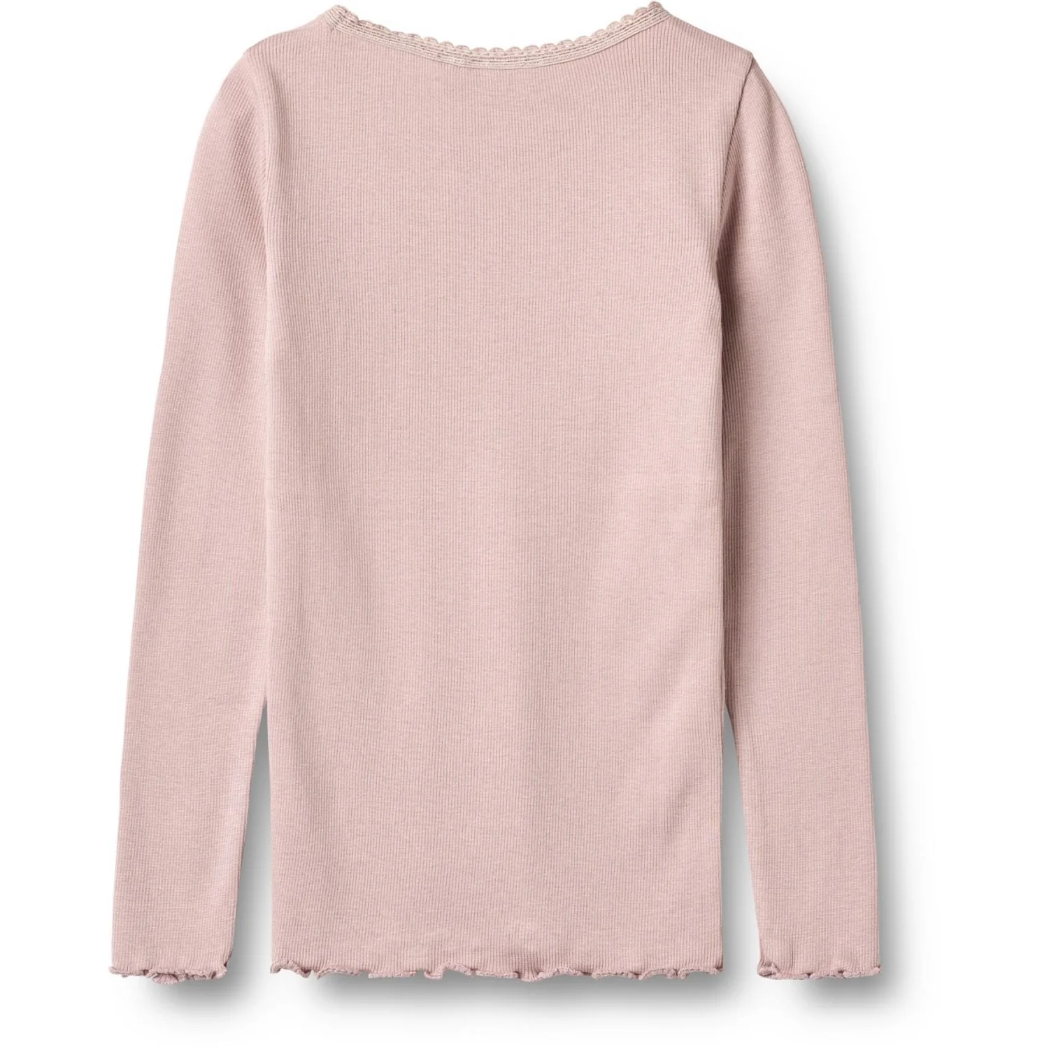Wheat Soft Lilac Rib Bluse Reese - Image 4