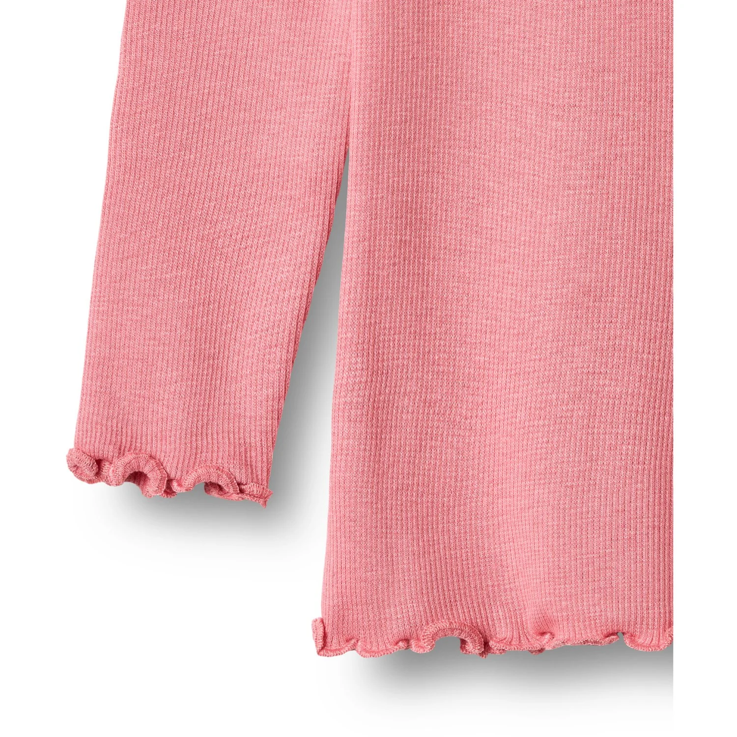 Wheat Soft Pink Rib Bluse Reese - Image 4