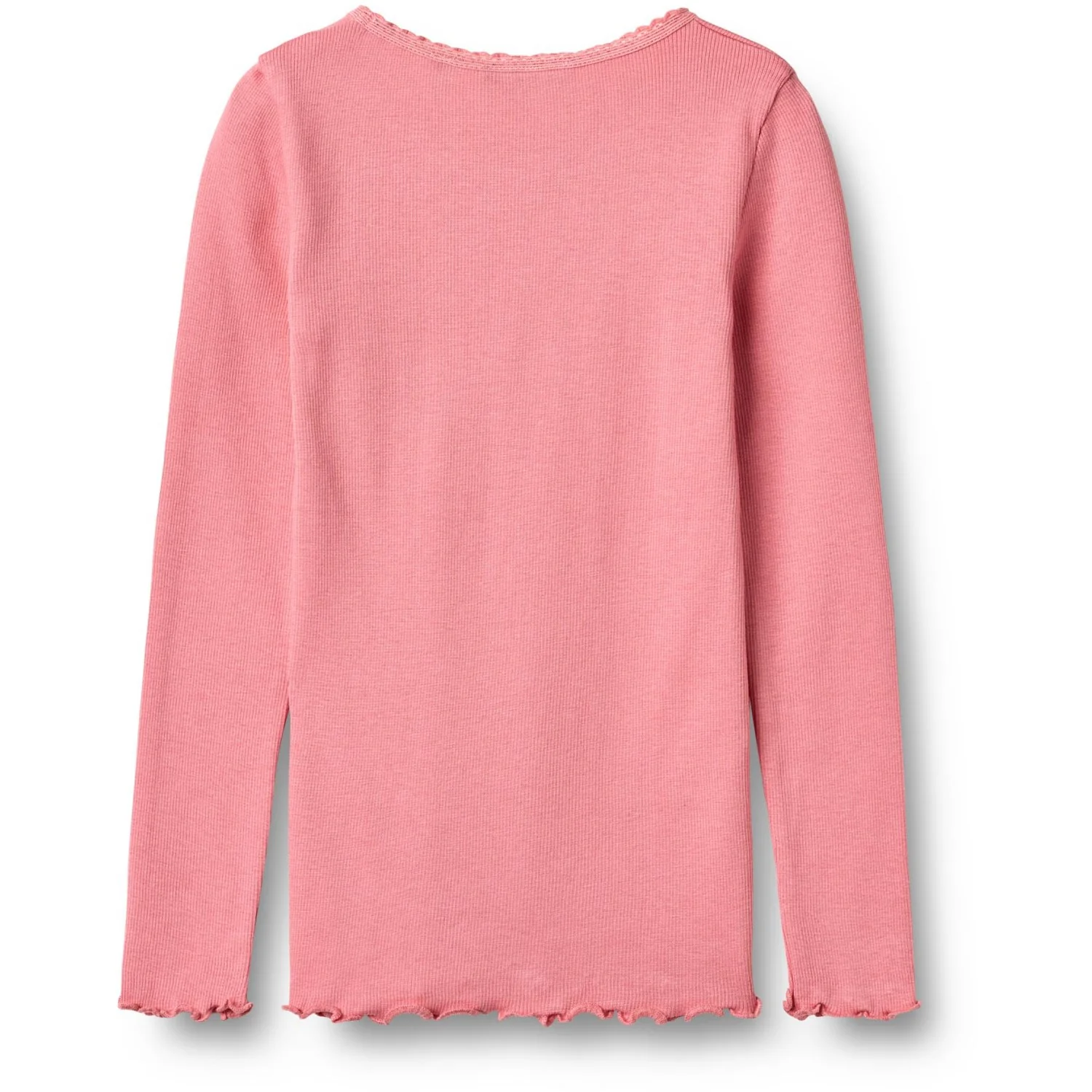 Wheat Soft Pink Rib Bluse Reese - Image 4