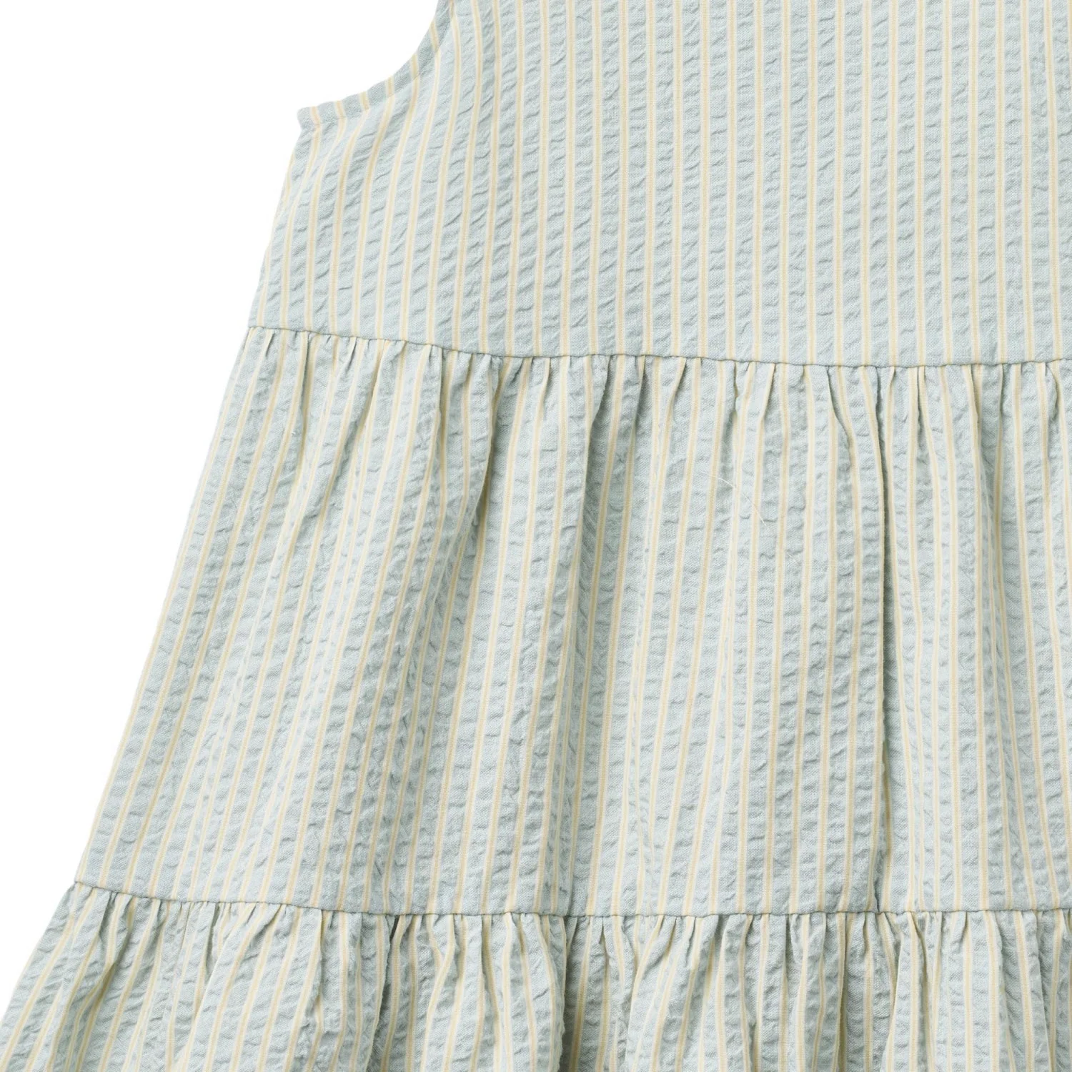 Wheat Summer Sky Stripe Kjole Louise - Image 2