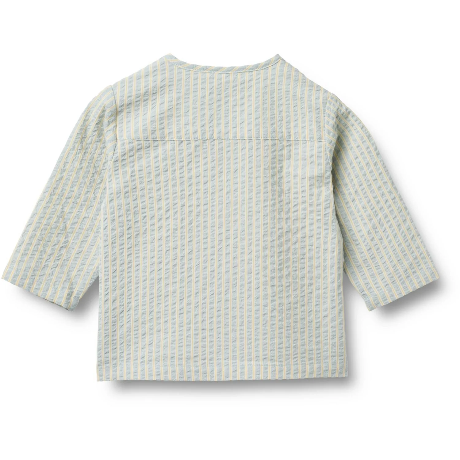 Wheat Summer Sky Stripe Skjorte Shelby - Image 3