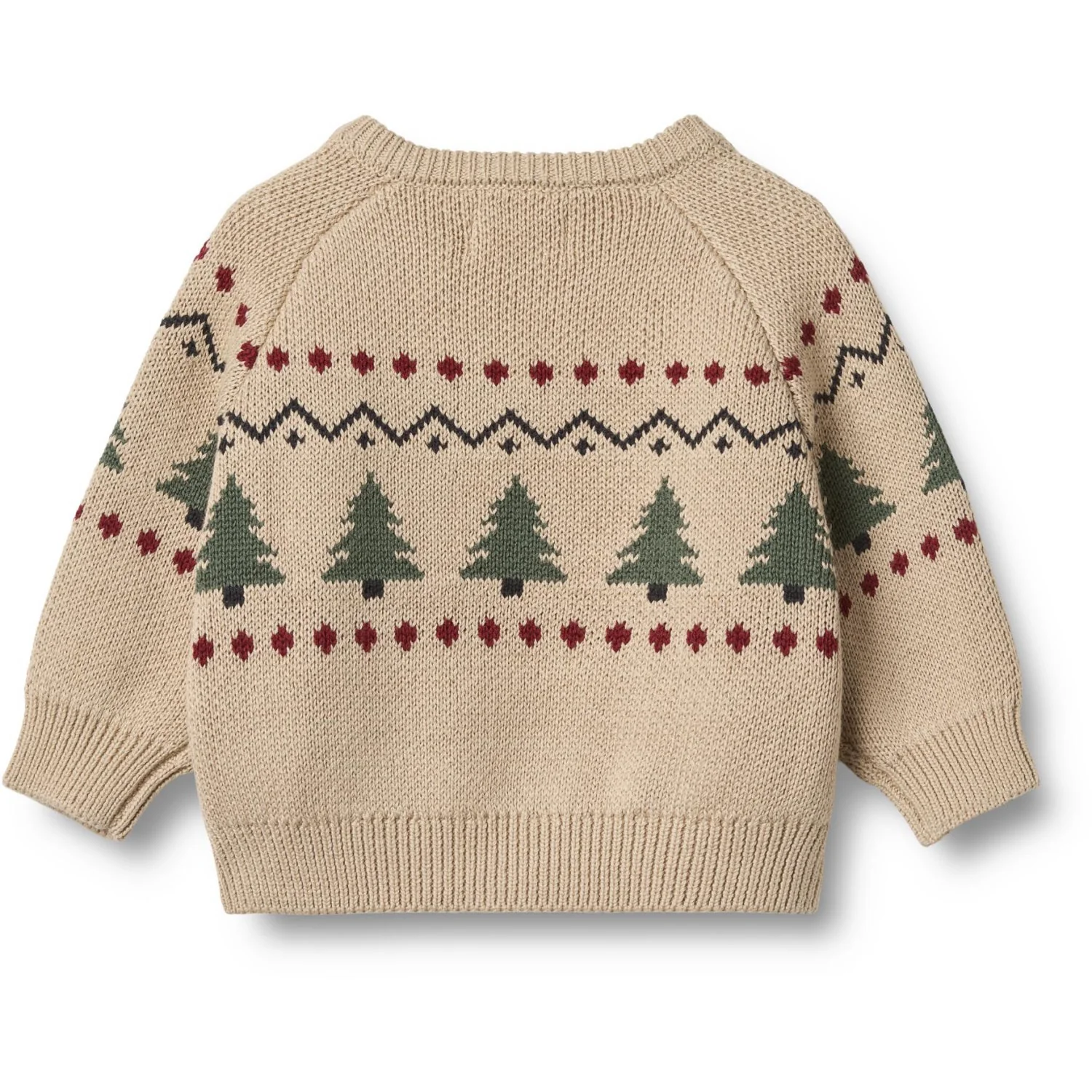 Wheat Warm Sand Jacquard Pullover Balou - Image 4