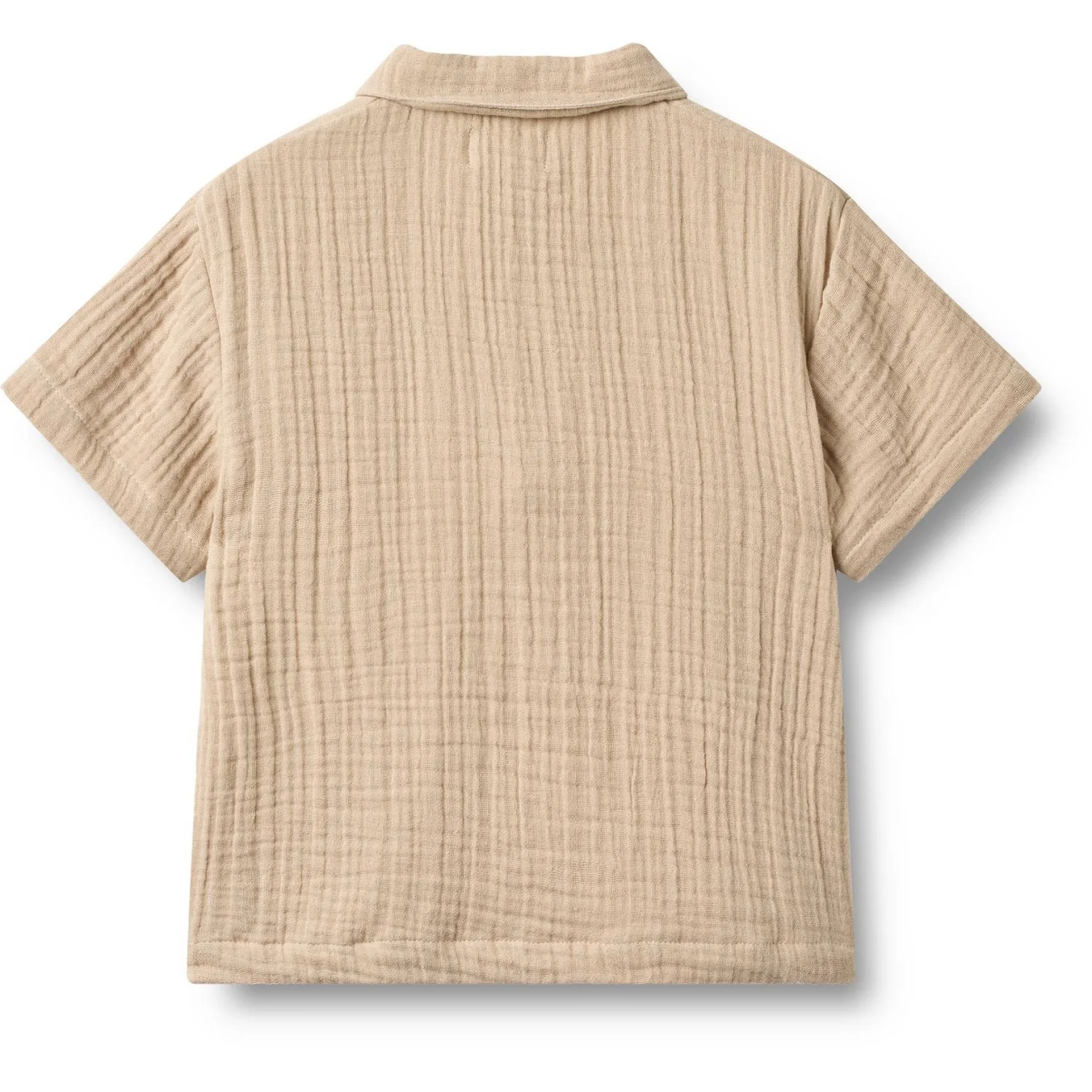 Wheat Warm Sand Sæt Skjorte S/S & Shorts Svend - Image 3