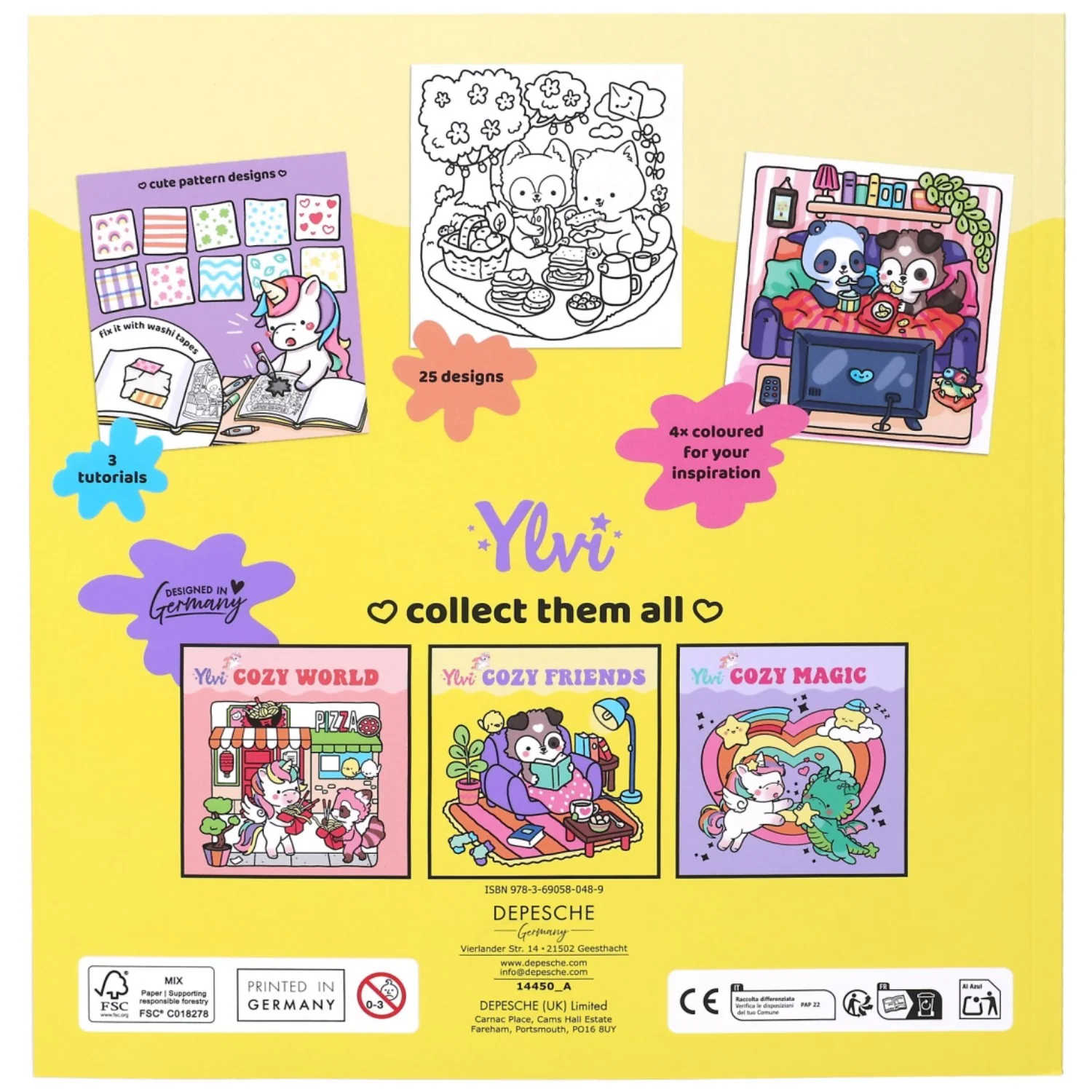 Ylvi COZY Friends Malebog - Image 3