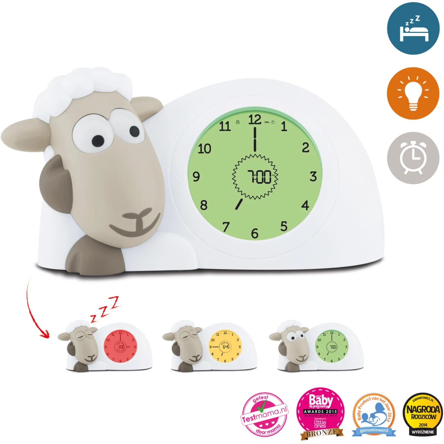 Zazu Taupe Sam The Sheep Søvntræner - Image 5